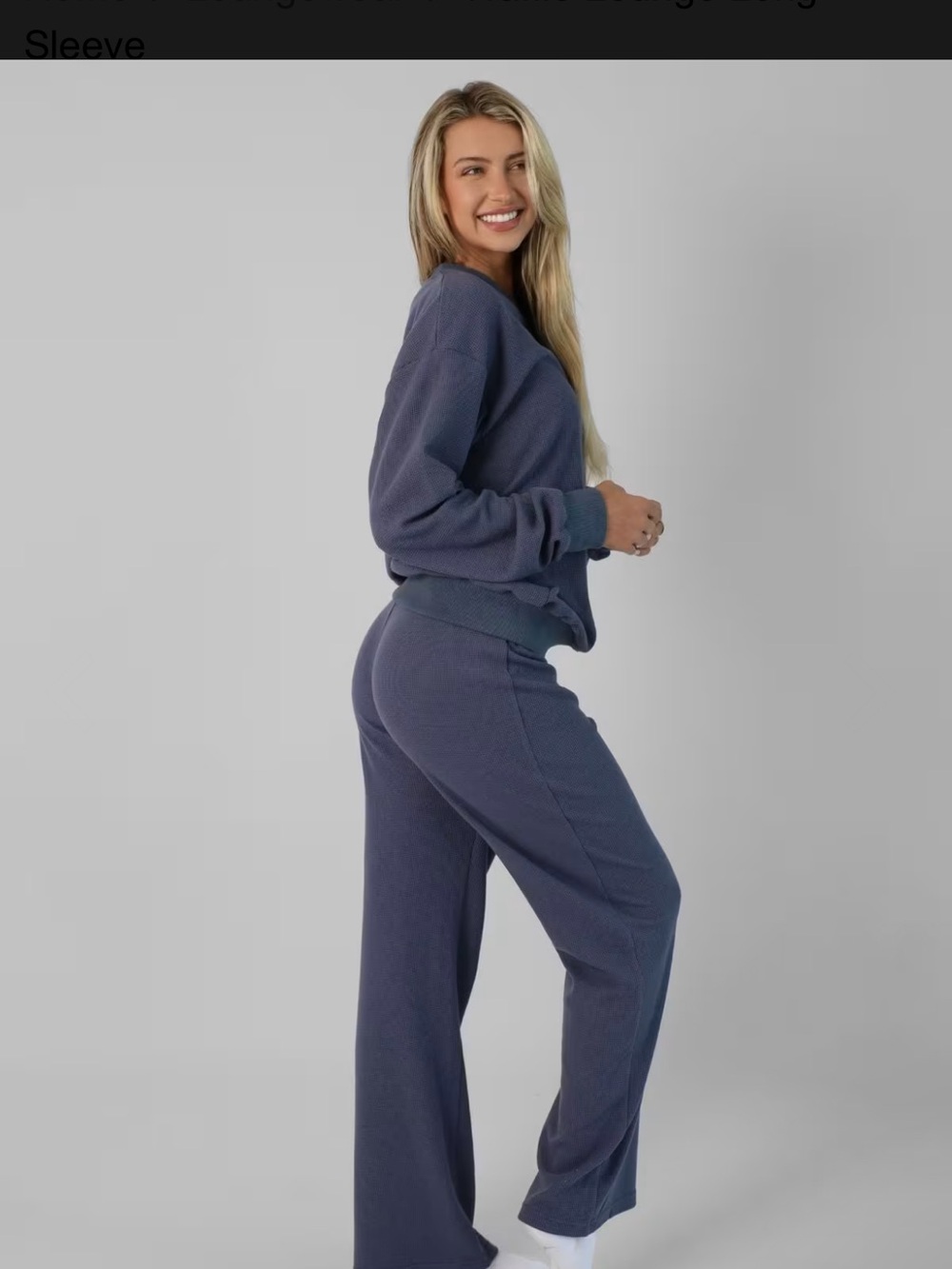 Comft Blue Waffle set mixed size